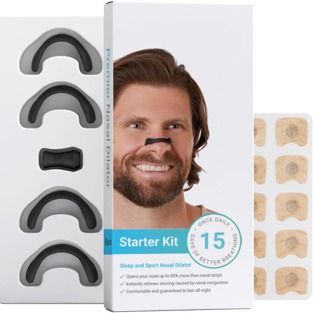 Premium Nasal Breathing Dilator Starter Kit – Anti Snoring & Better Sleep Solution (15 Days Kit)